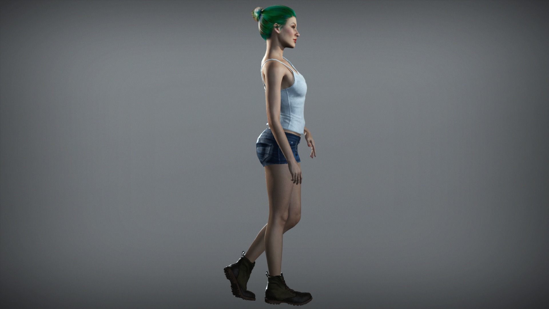 Amenda SCHIFFER Low-poly 3D model_2