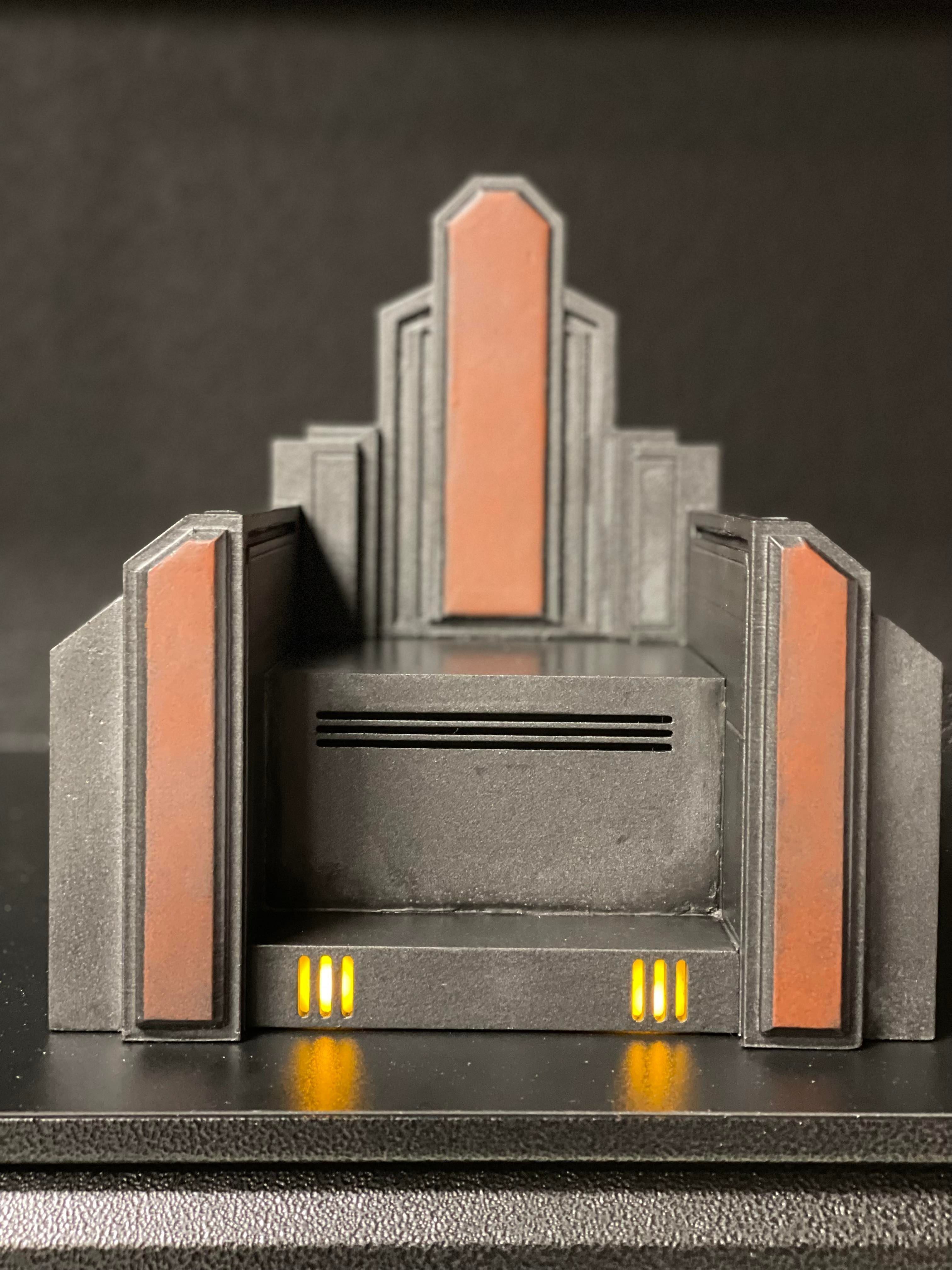 Darth Mauls Throne 1-6 Scale Hottoys 3D print model_9