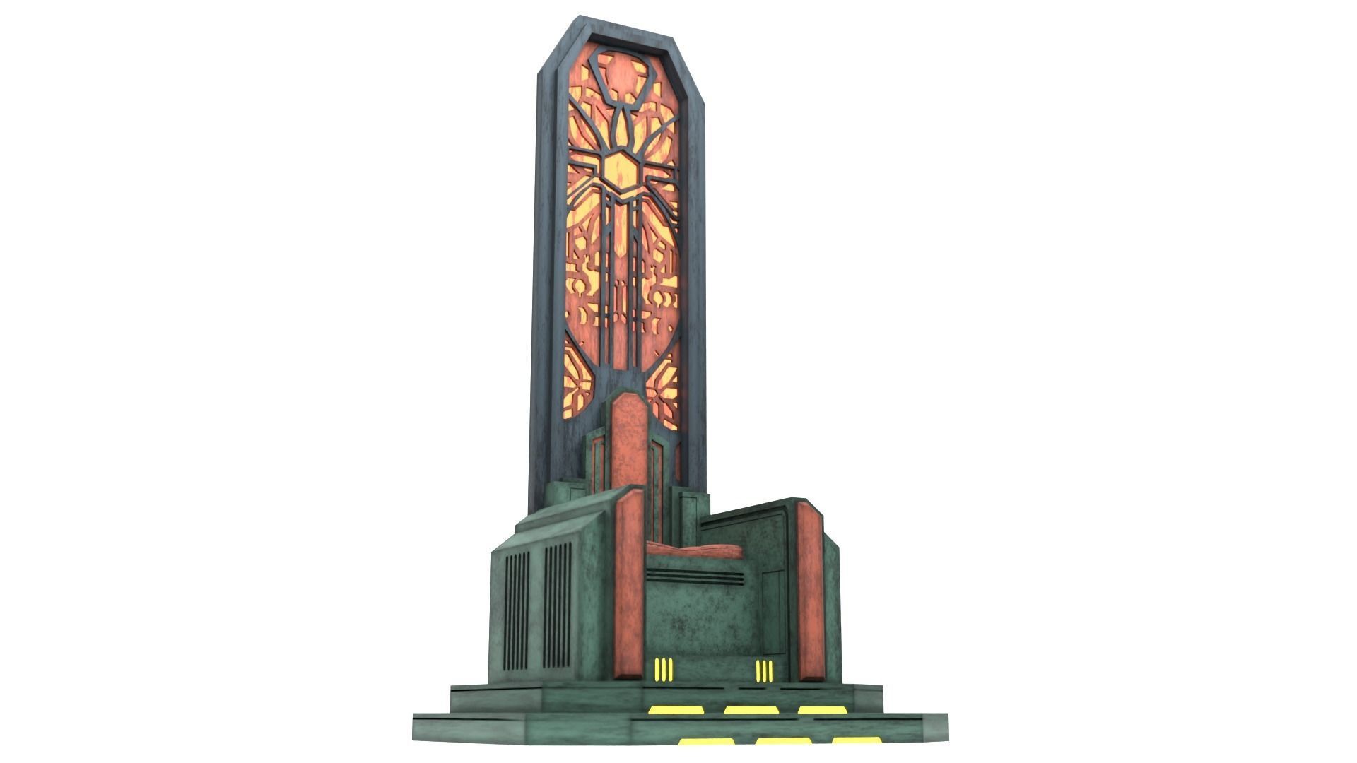 Darth Mauls Throne 1-6 Scale Hottoys 3D print model_6