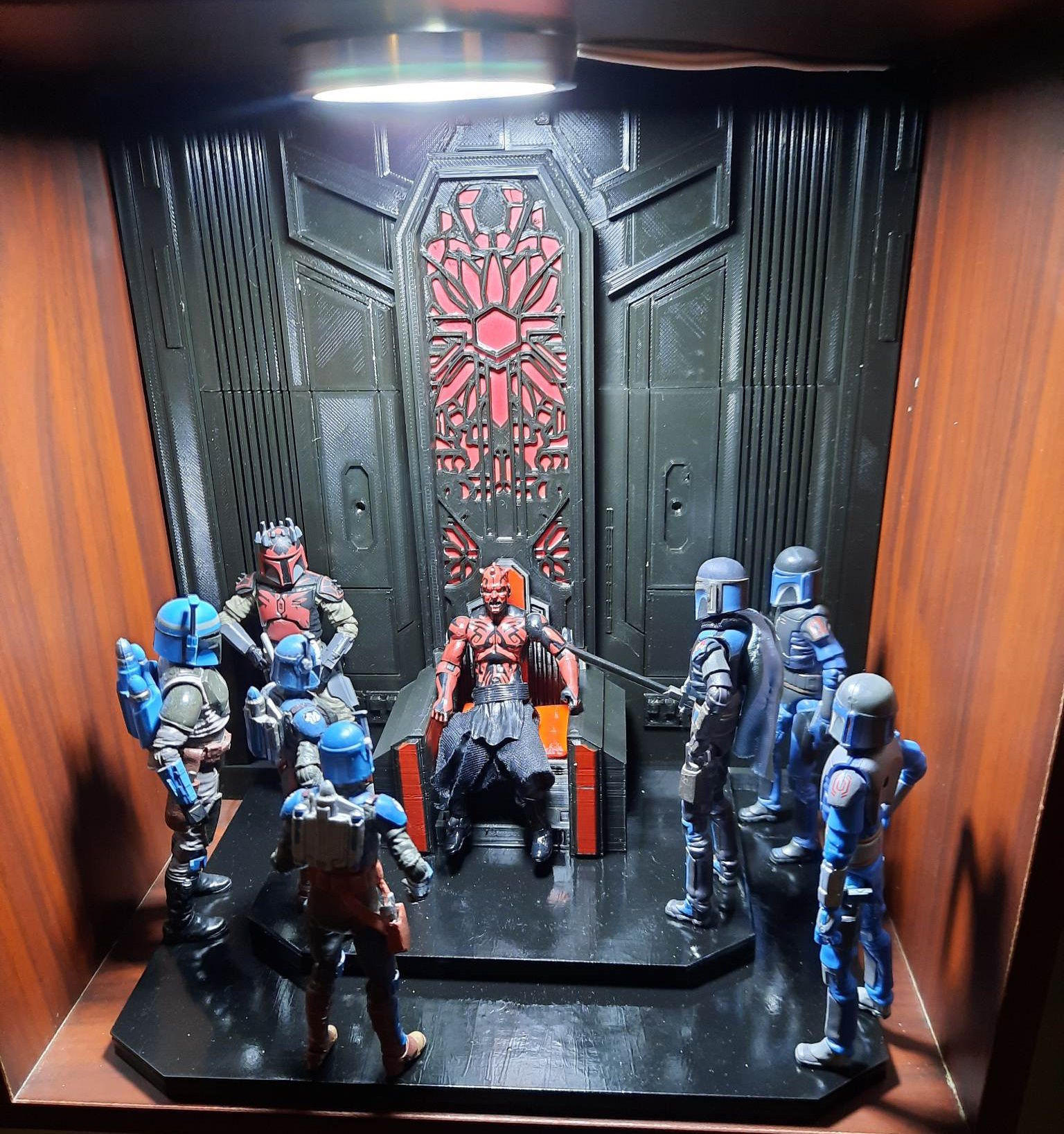Darth Mauls Throne 1-6 Scale Hottoys 3D print model_10