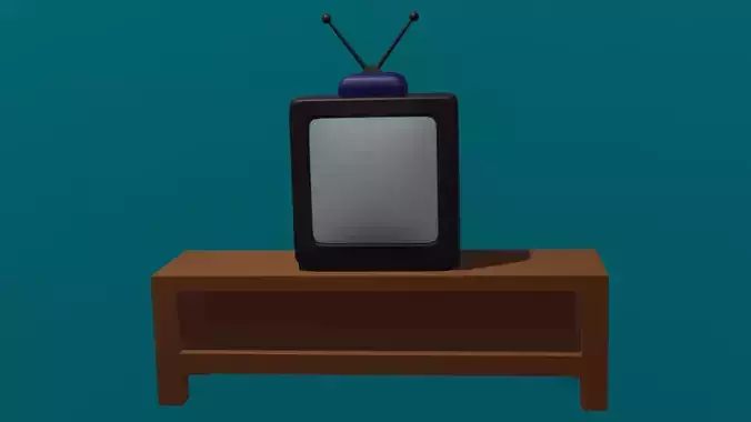 television on the table