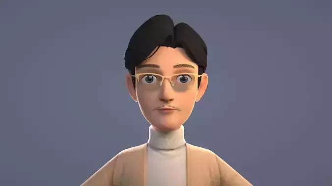 Cartoon Man Father Father Man Uncle Adult