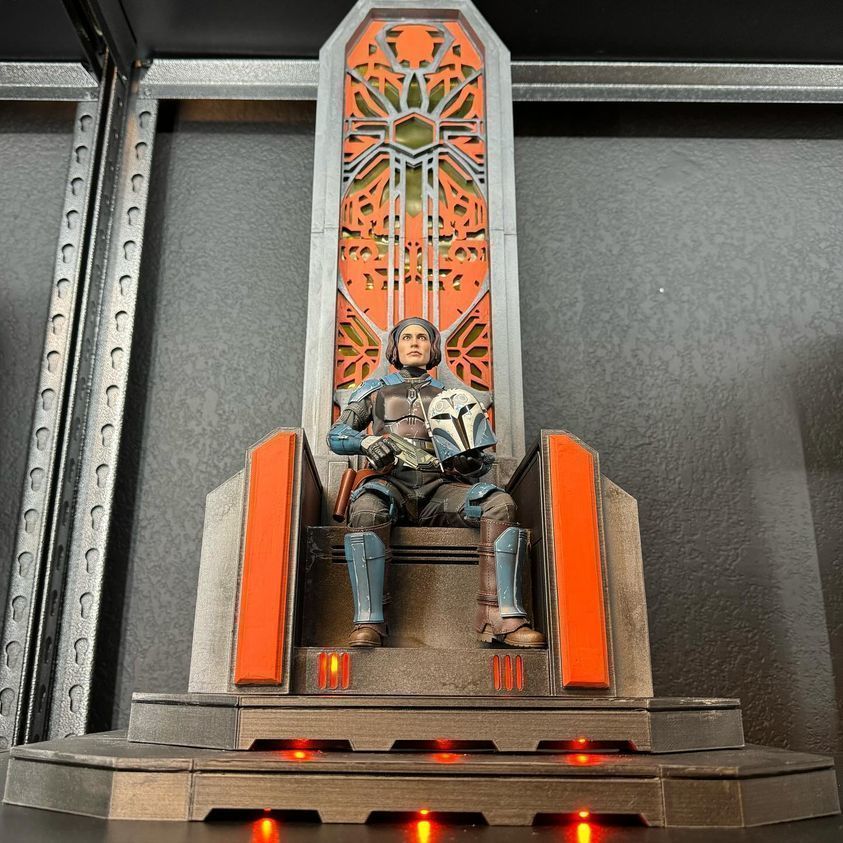 Darth Mauls Throne 1-18 Scale Hasbro Kenner 3D print model_16