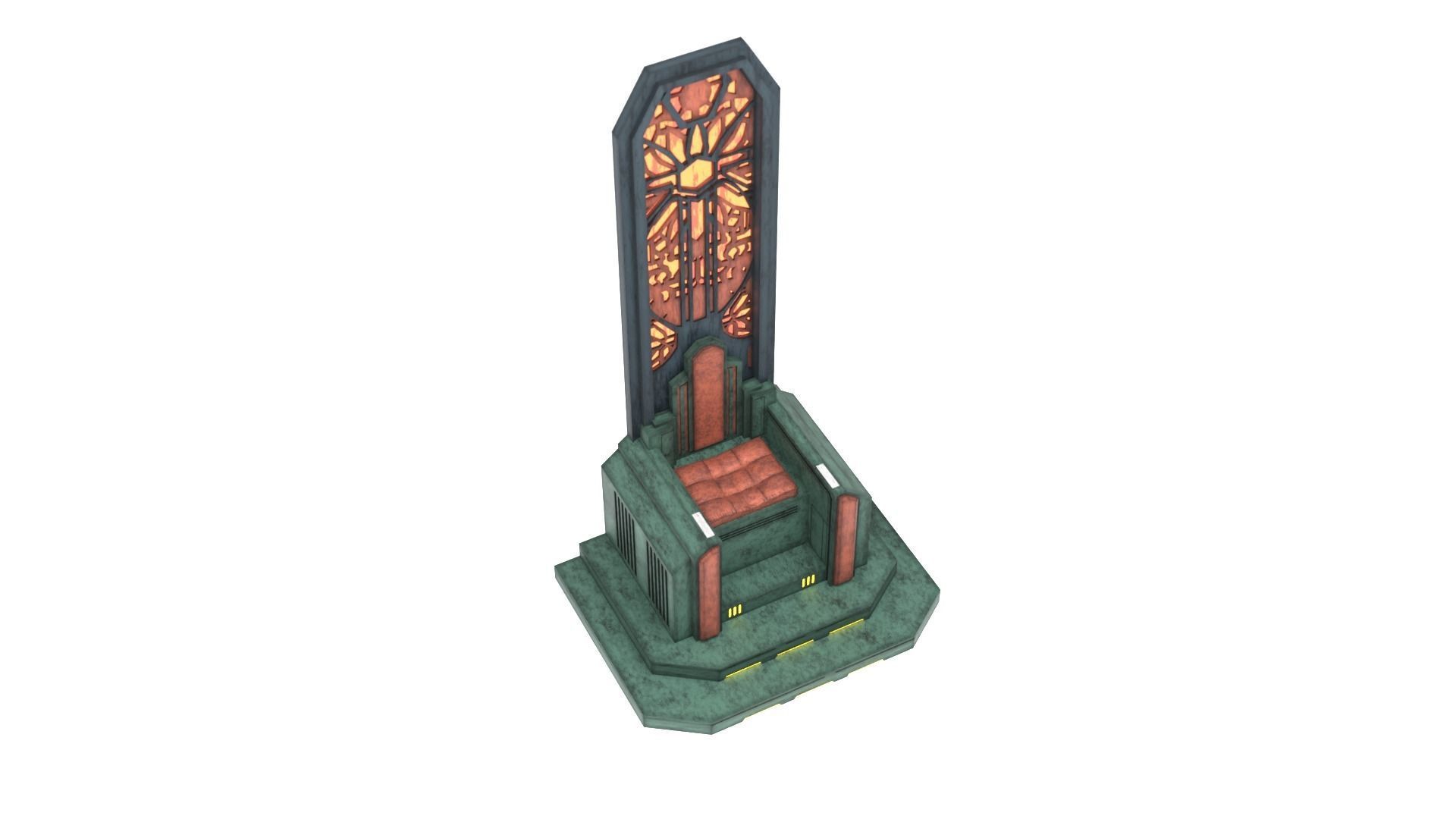 Darth Mauls Throne 1-18 Scale Hasbro Kenner 3D print model_5