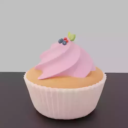 Cupcake 3d Model
