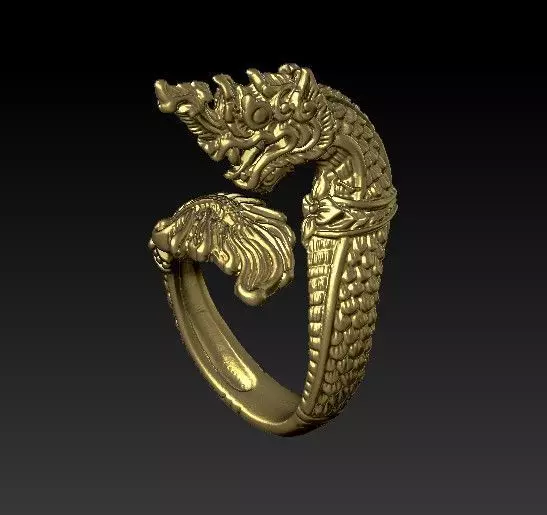 Naga ring2 3D print model