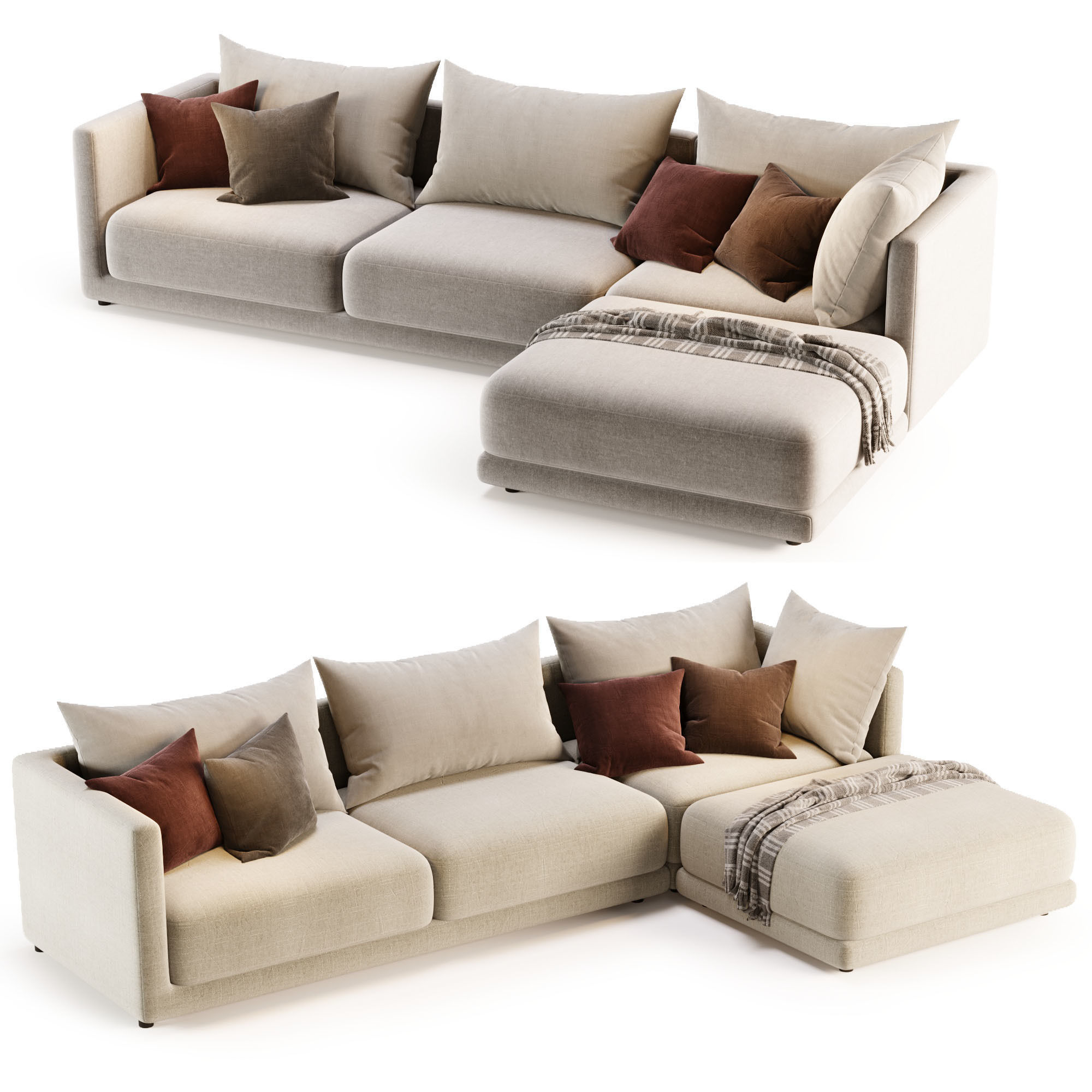 Build Your Own Melbourne Sectional 3D model | CGTrader
