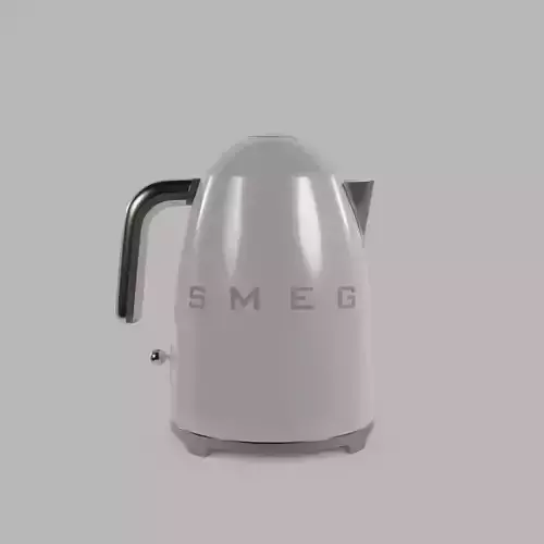 Retro Water Kettle White