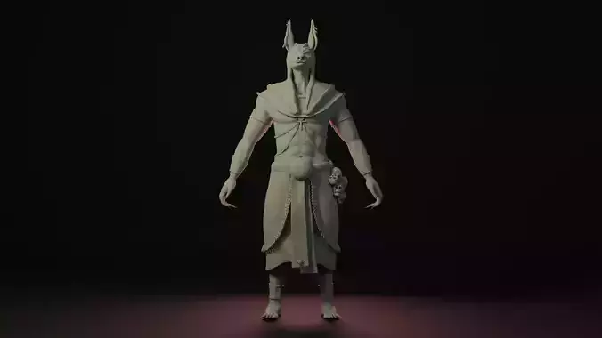 Anubis the god of Egypt