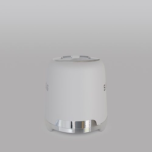 3D model Retro Toaster 2 slices White VR / AR / lowpoly CGTrader