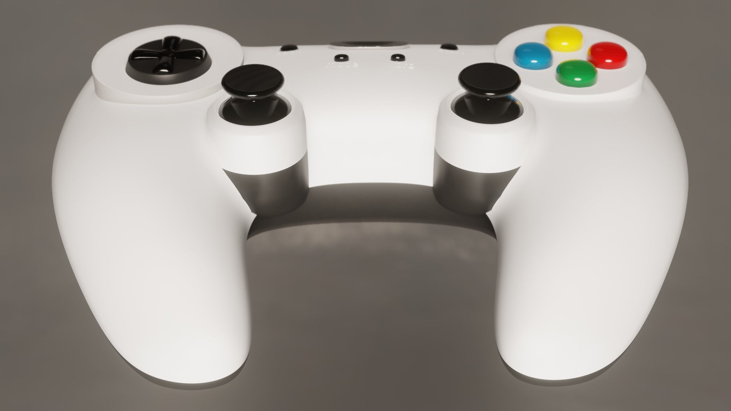 High Poly Gamepad PBR 3D model_3