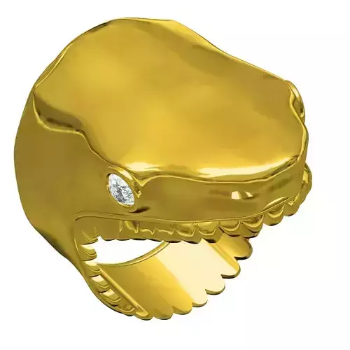Shark Head Ring