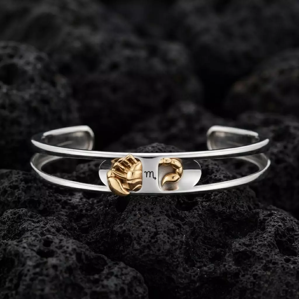 Zodiac Horoscope Scorpio Bracelet 3D print model
