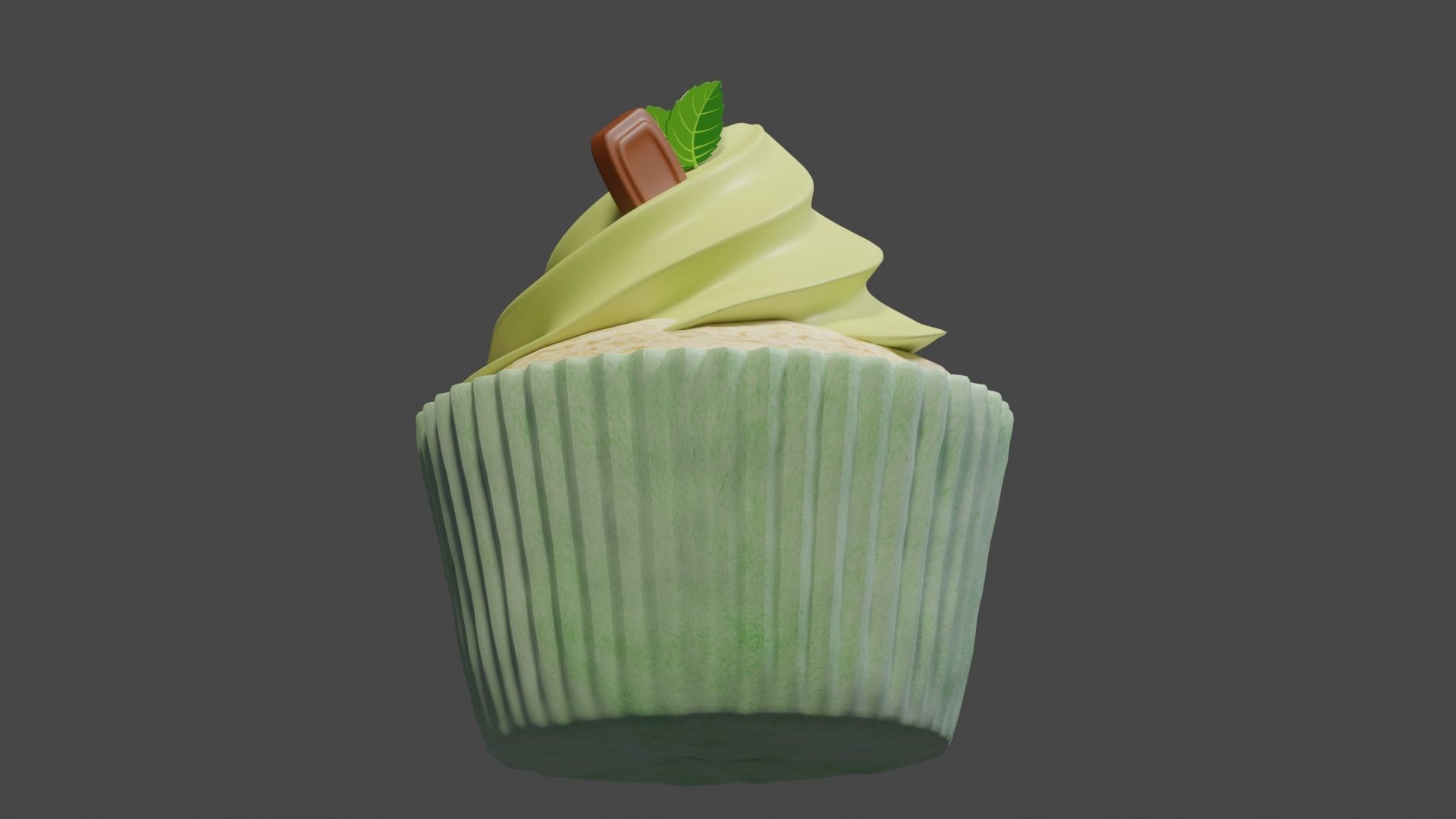 Cupcake 3d Model 3D model_1