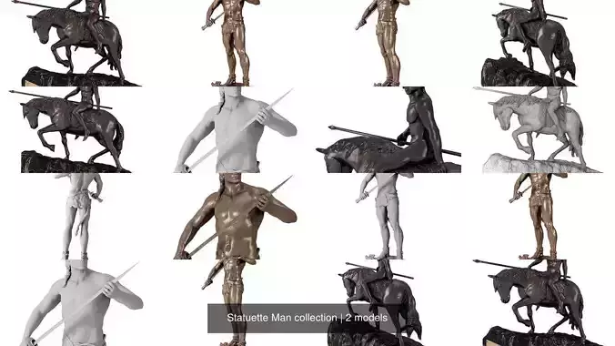 Statuette Man collection