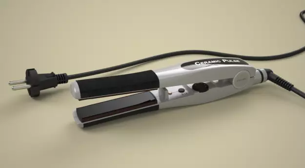 Curling Iron 3D model
