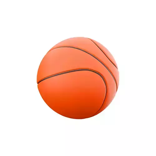 3d basketball icon