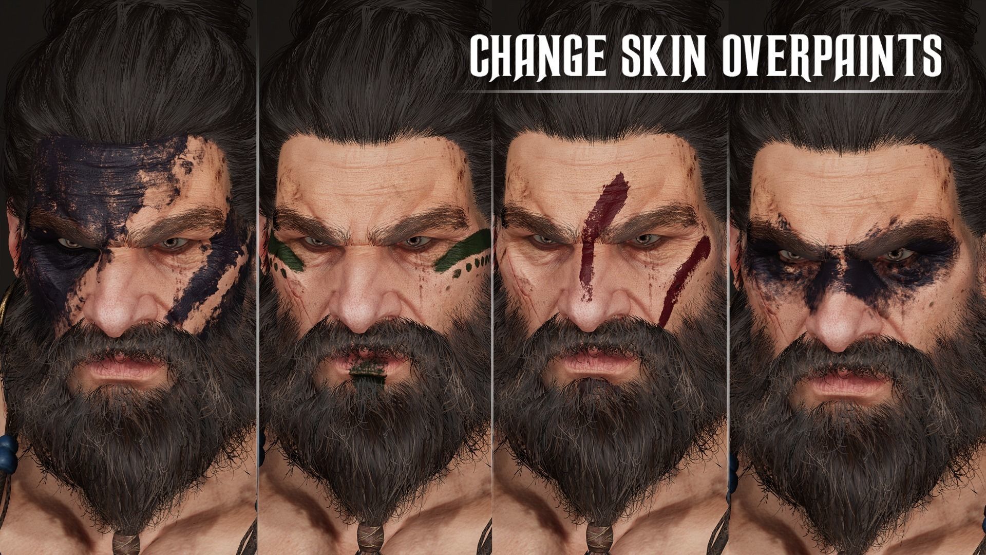 Barbarian Hargold Low-poly 3D model_7