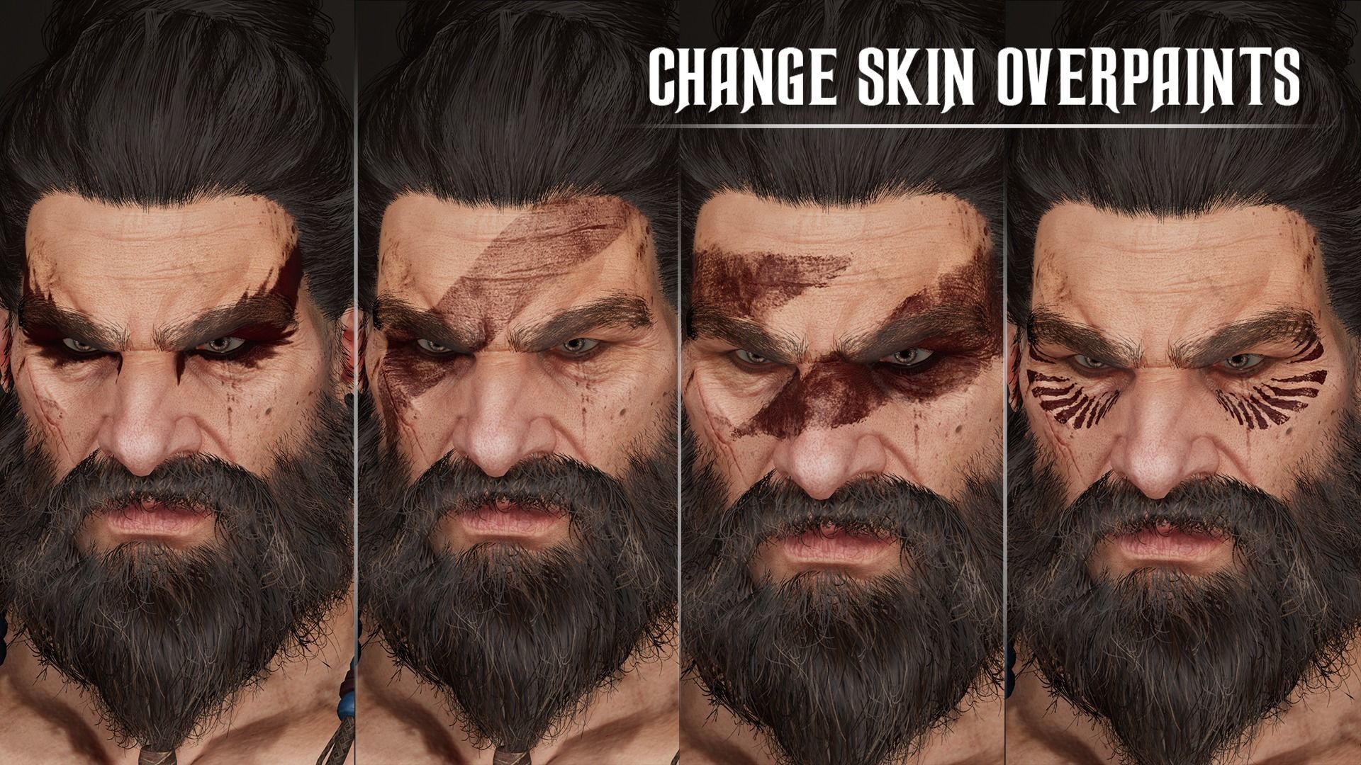 Barbarian Hargold Low-poly 3D model_8