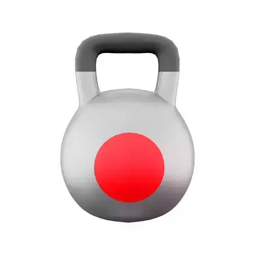 3d  sports kettlebell icon