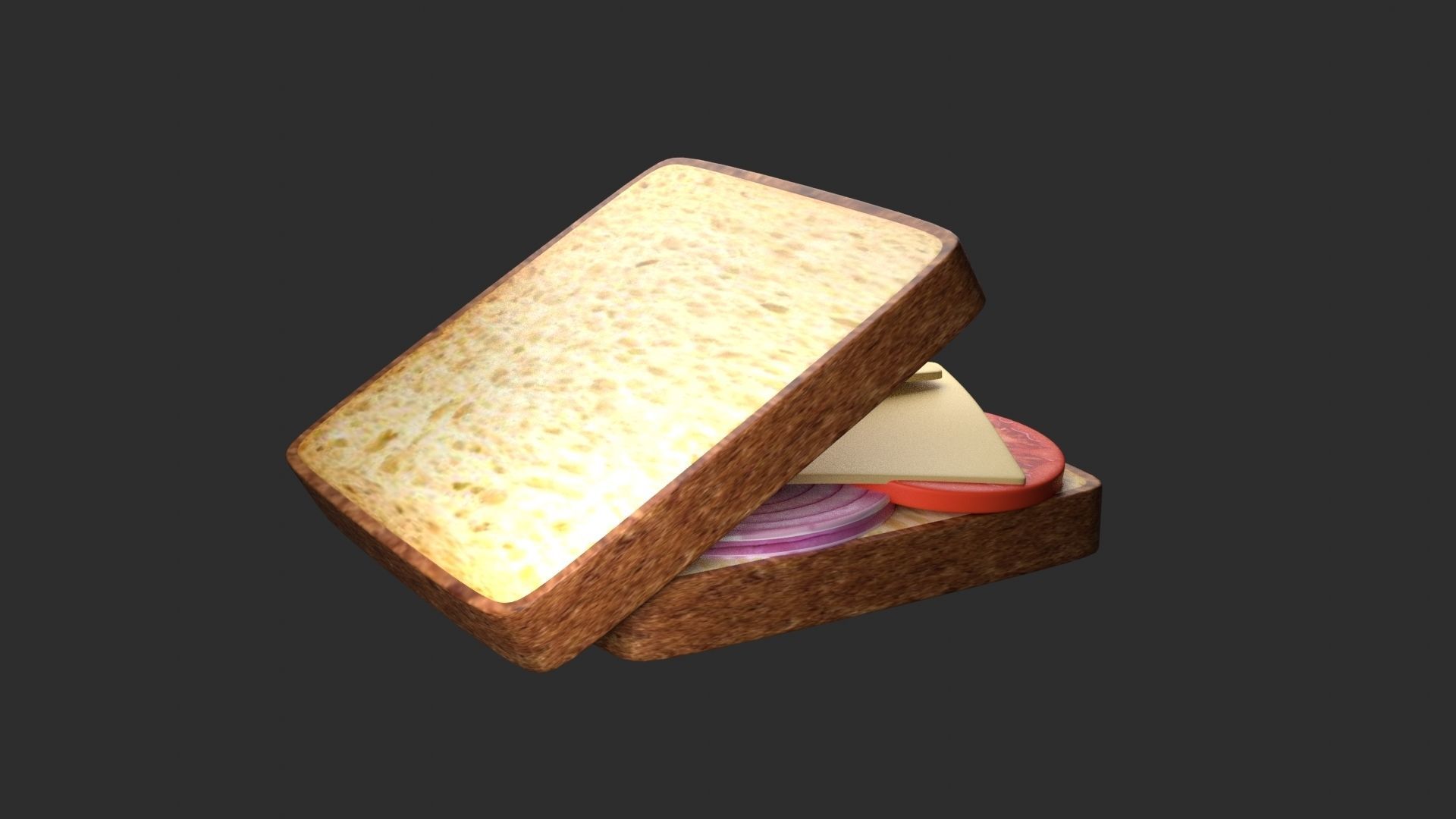 Sandwich 3D Model 3D print model_6