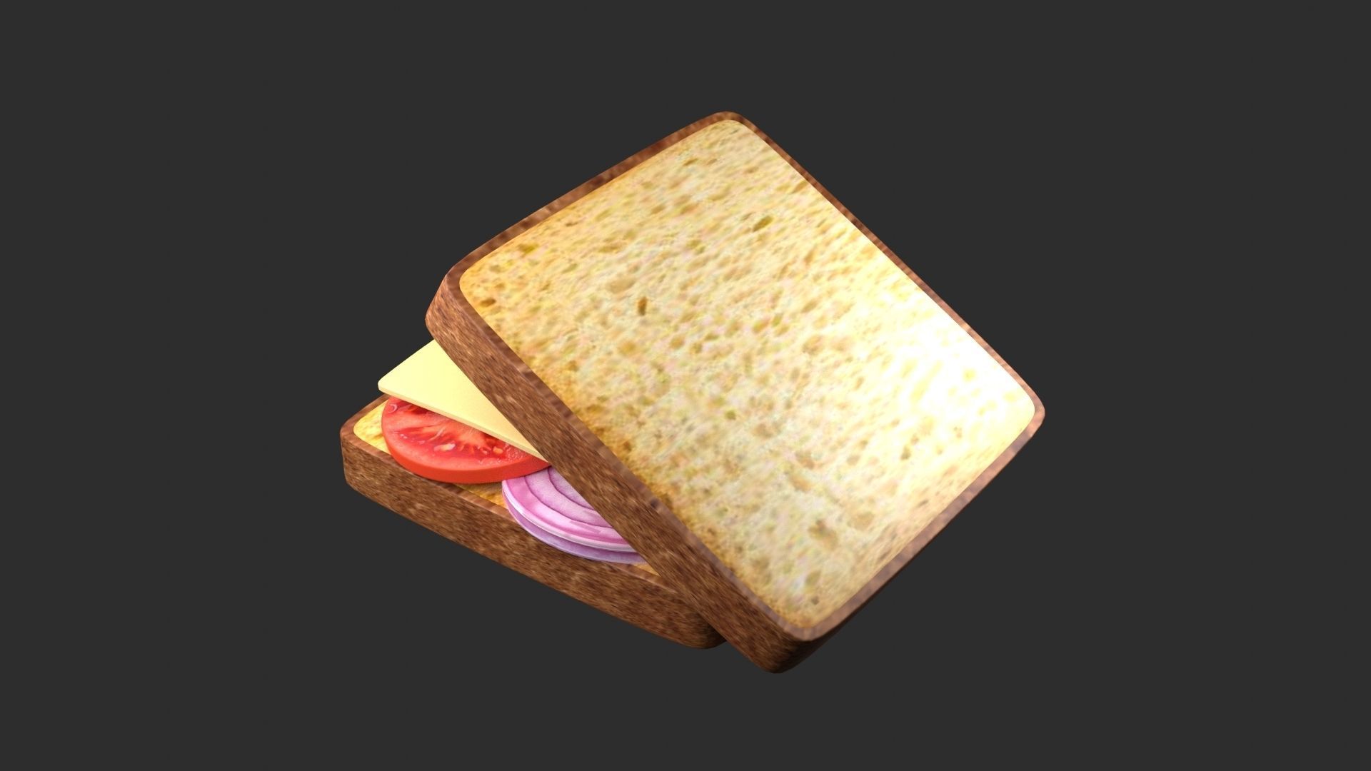 Sandwich 3D Model 3D print model_5