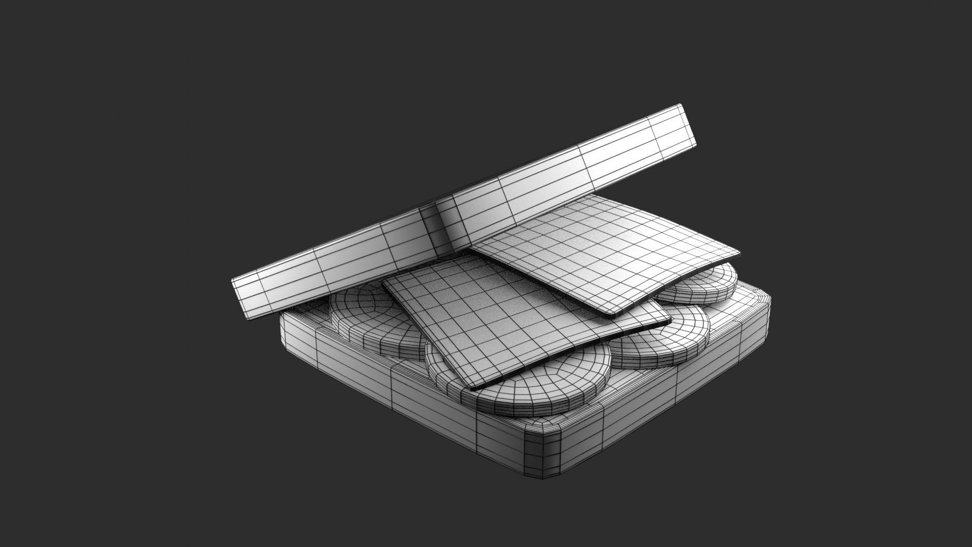 Sandwich 3D Model 3D print model_7