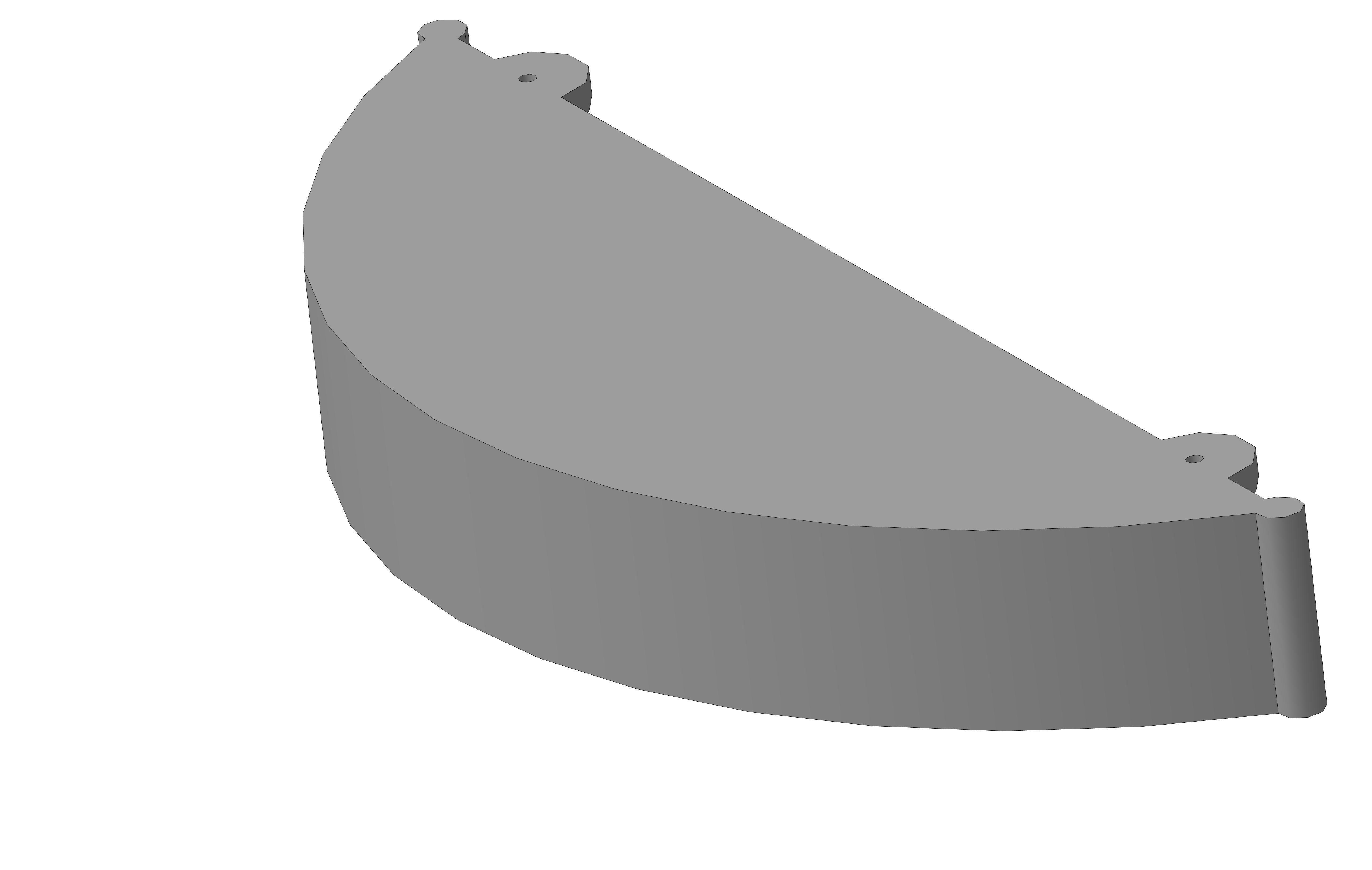 ANGLE DISK GRINDER FUME HOOD 230MM 3D print model_1