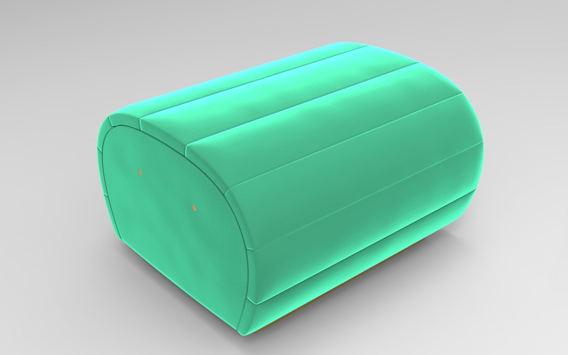 Jule Pouf Low-poly 3D model_1