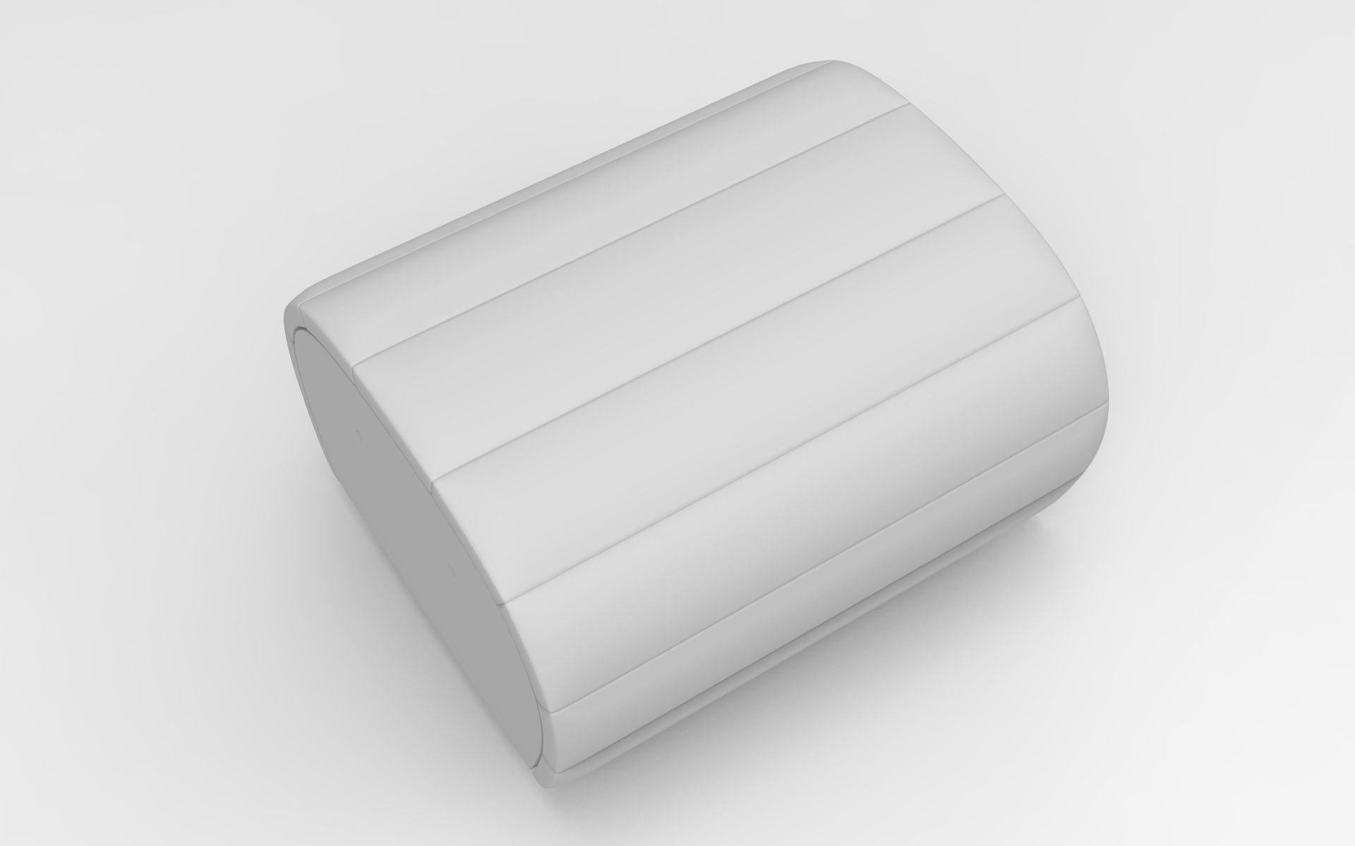 Jule Pouf Low-poly 3D model_7