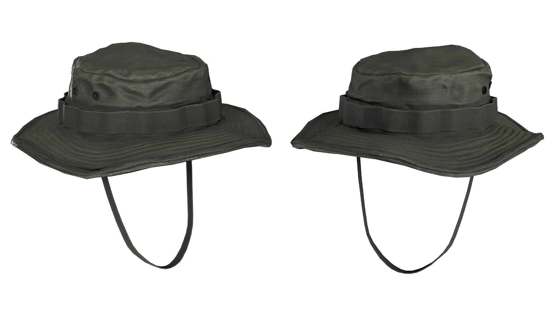 MILITARY BOONIE HAT Low-poly 3D model_4