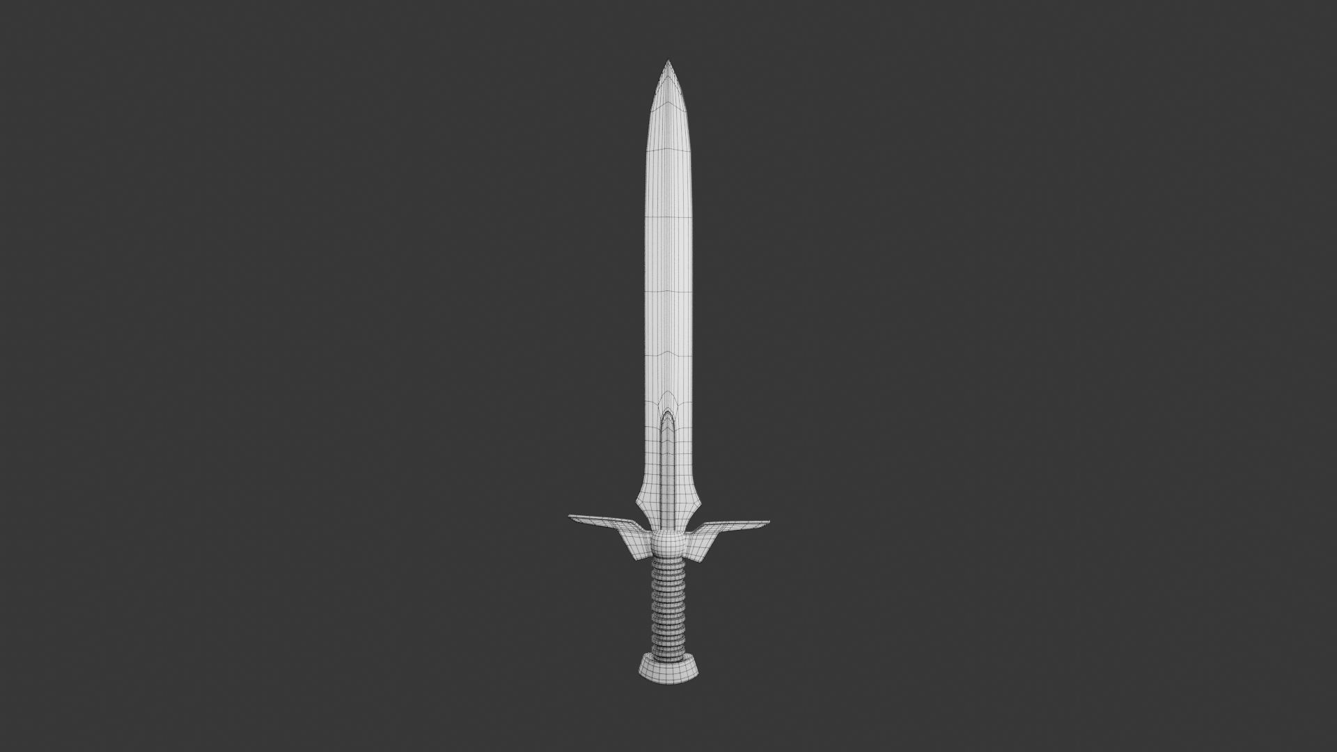 Sword 3D Model 3D print model_7