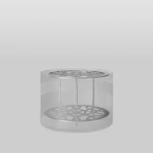 Meadow Vase Small Silver