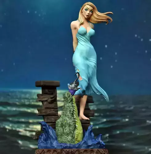 Wendy peter pan 3D print model