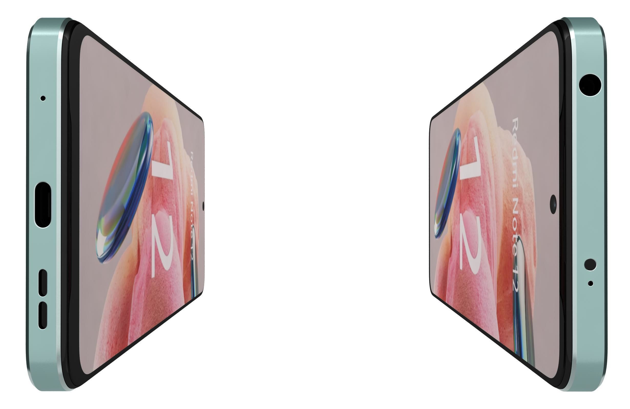 Xiaomi Redmi Note 12 4G Green 3D model_7