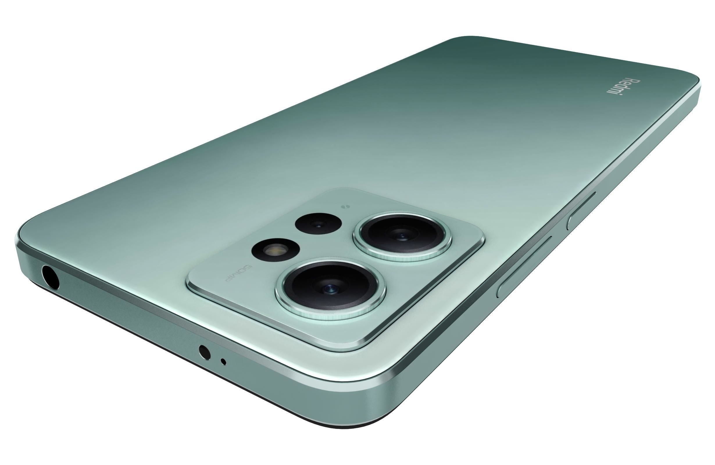 Xiaomi Redmi Note 12 4G Green 3D model_15