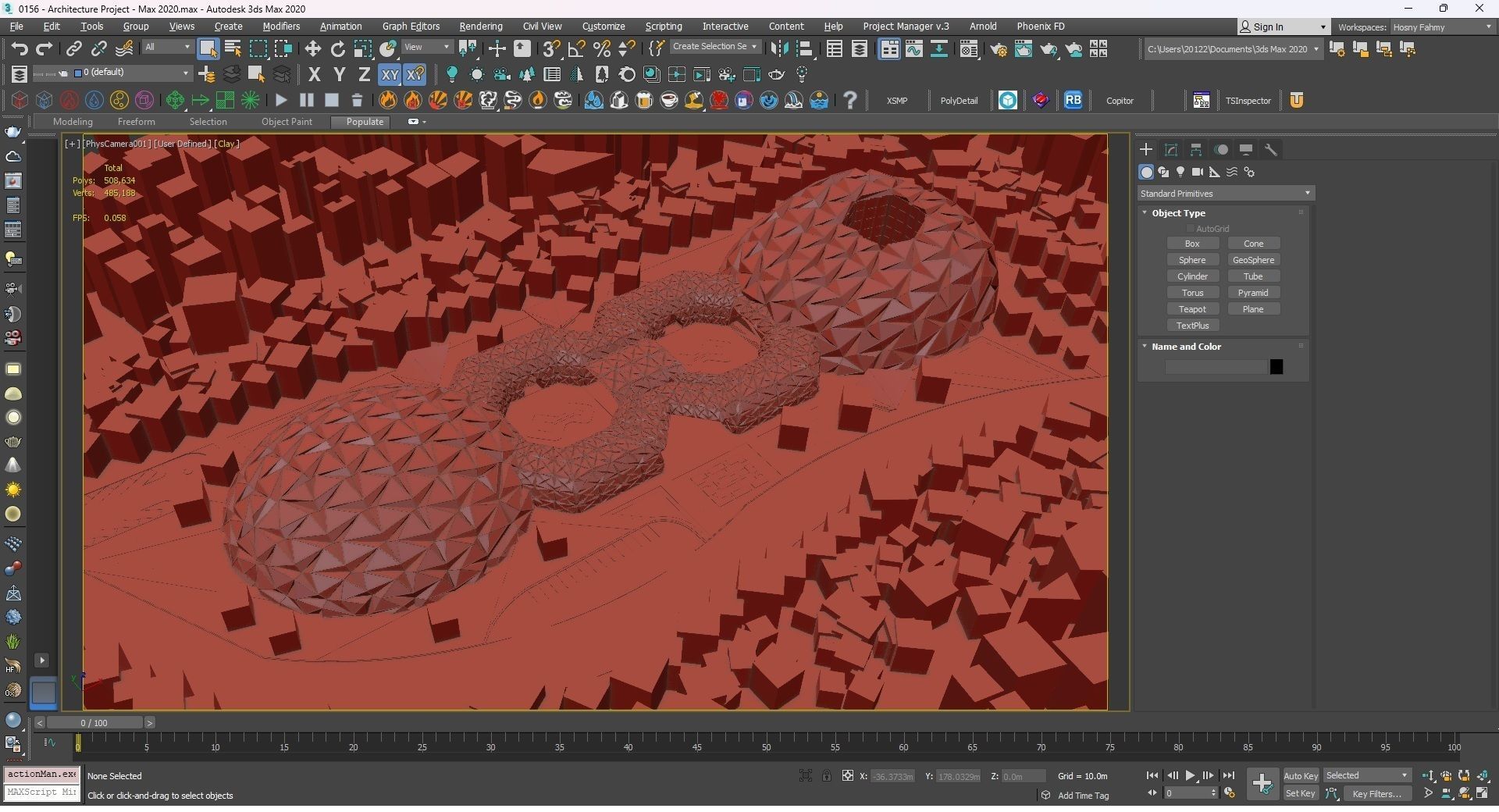 0156 - Architecture Project 3D model_24