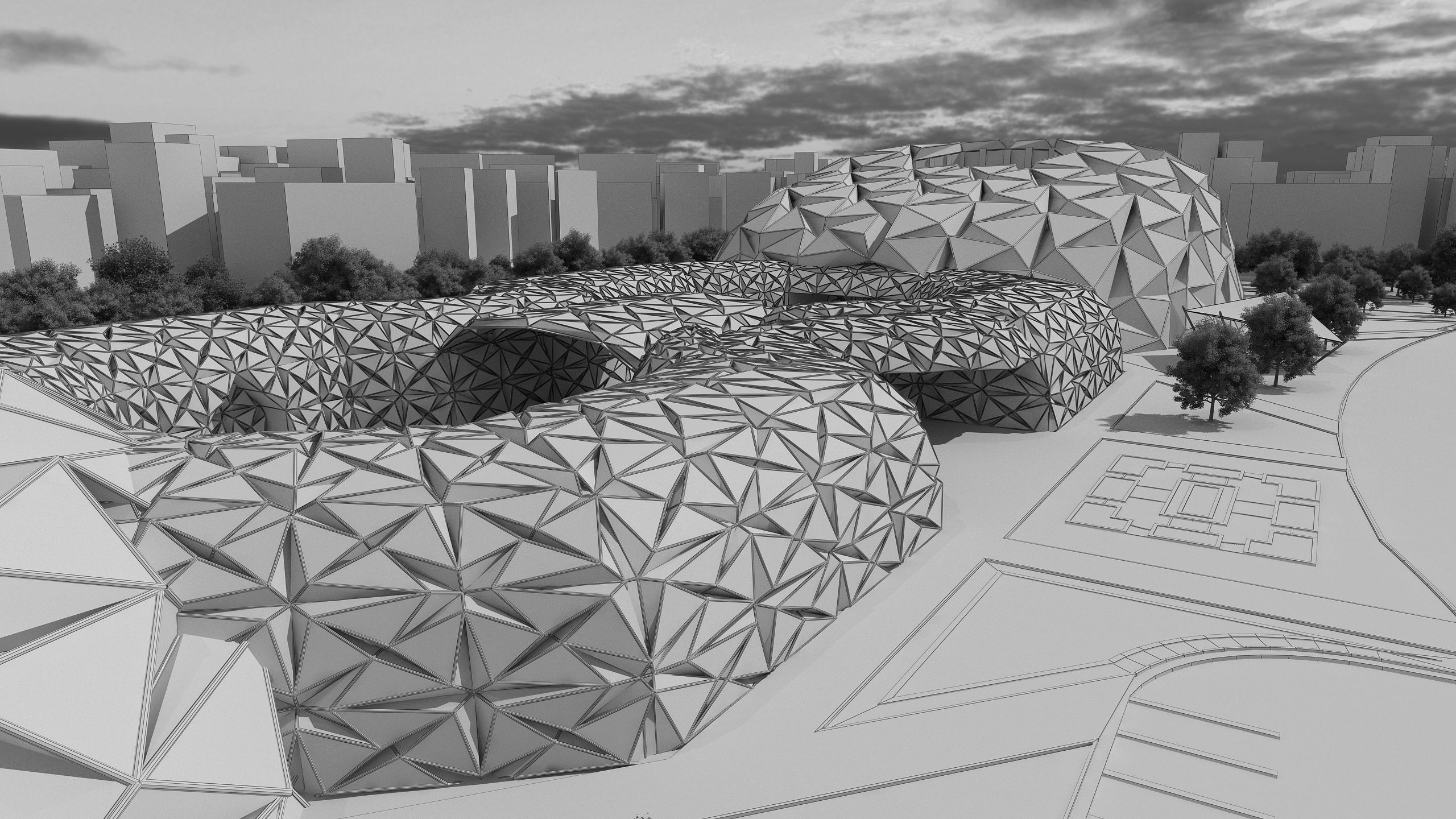 0156 - Architecture Project 3D model_21