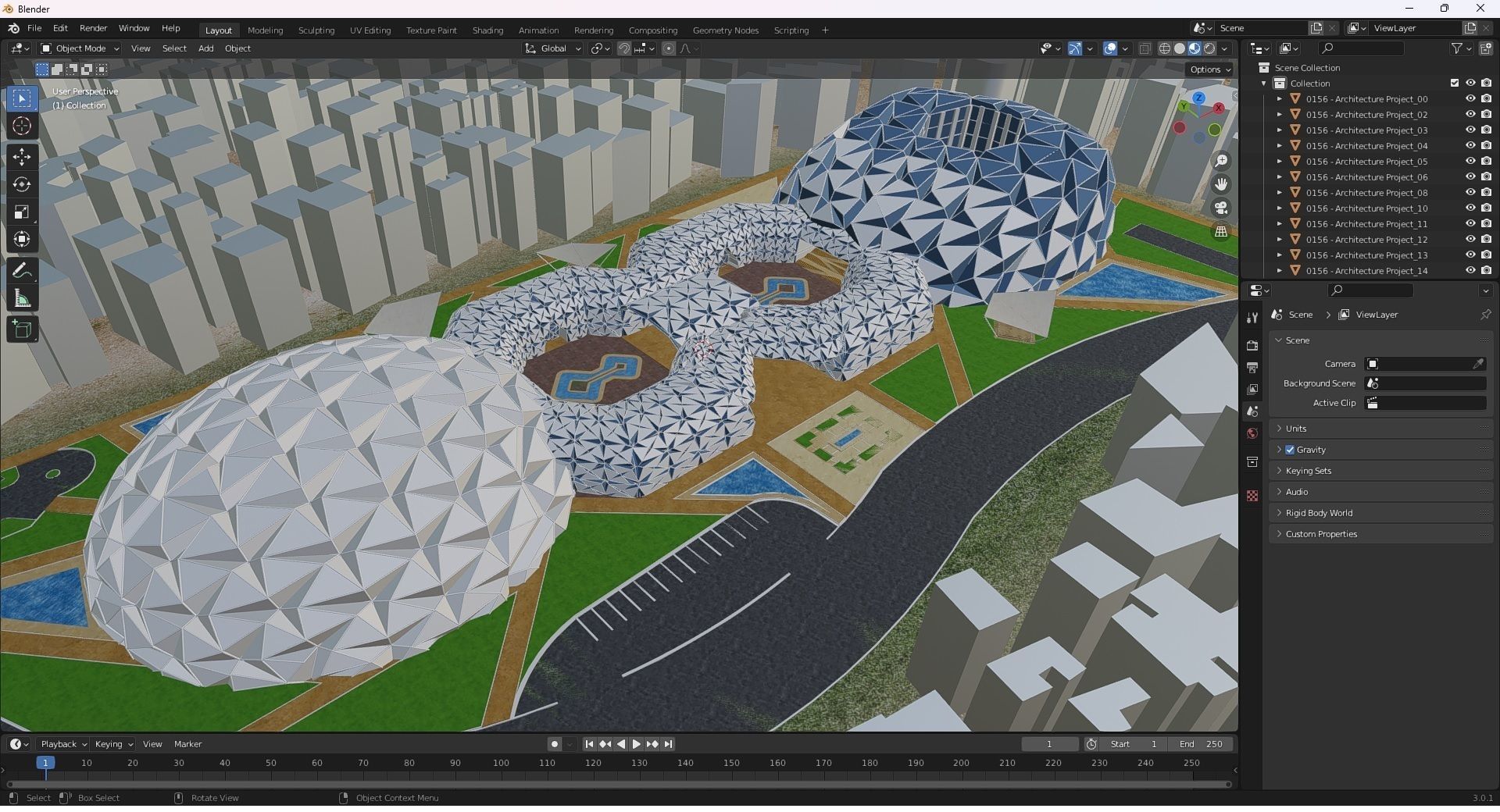 0156 - Architecture Project 3D model_26