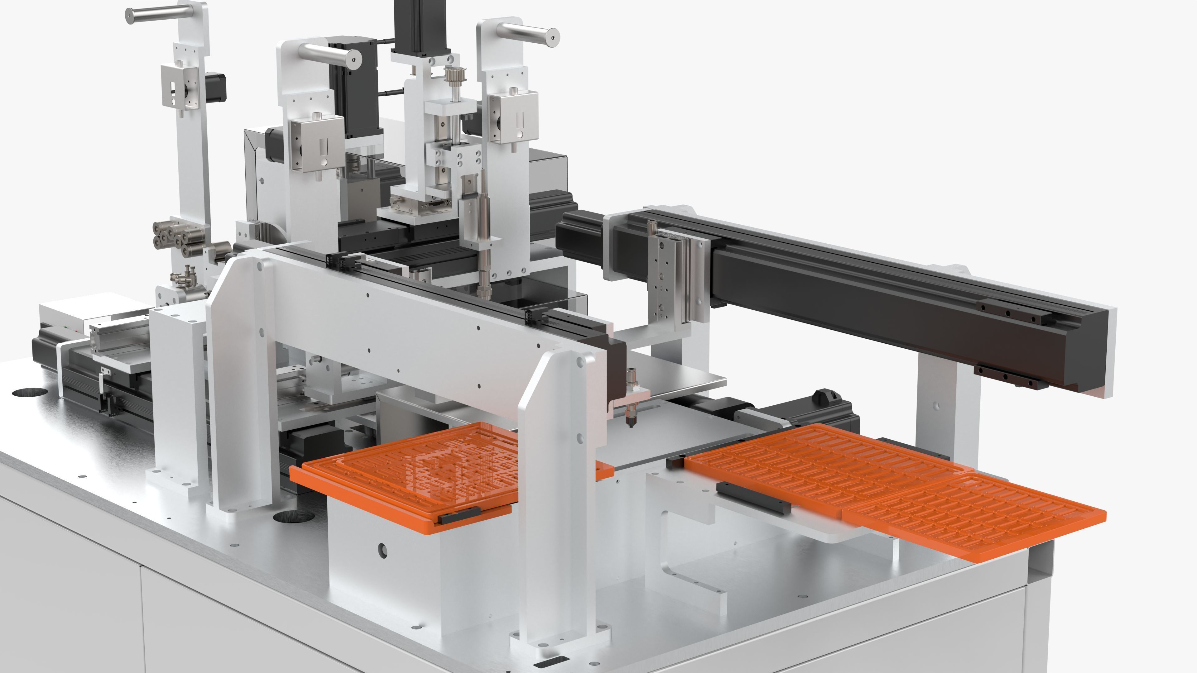 Fully Automatic Dipping Tin Soldering Machine 3D model_13