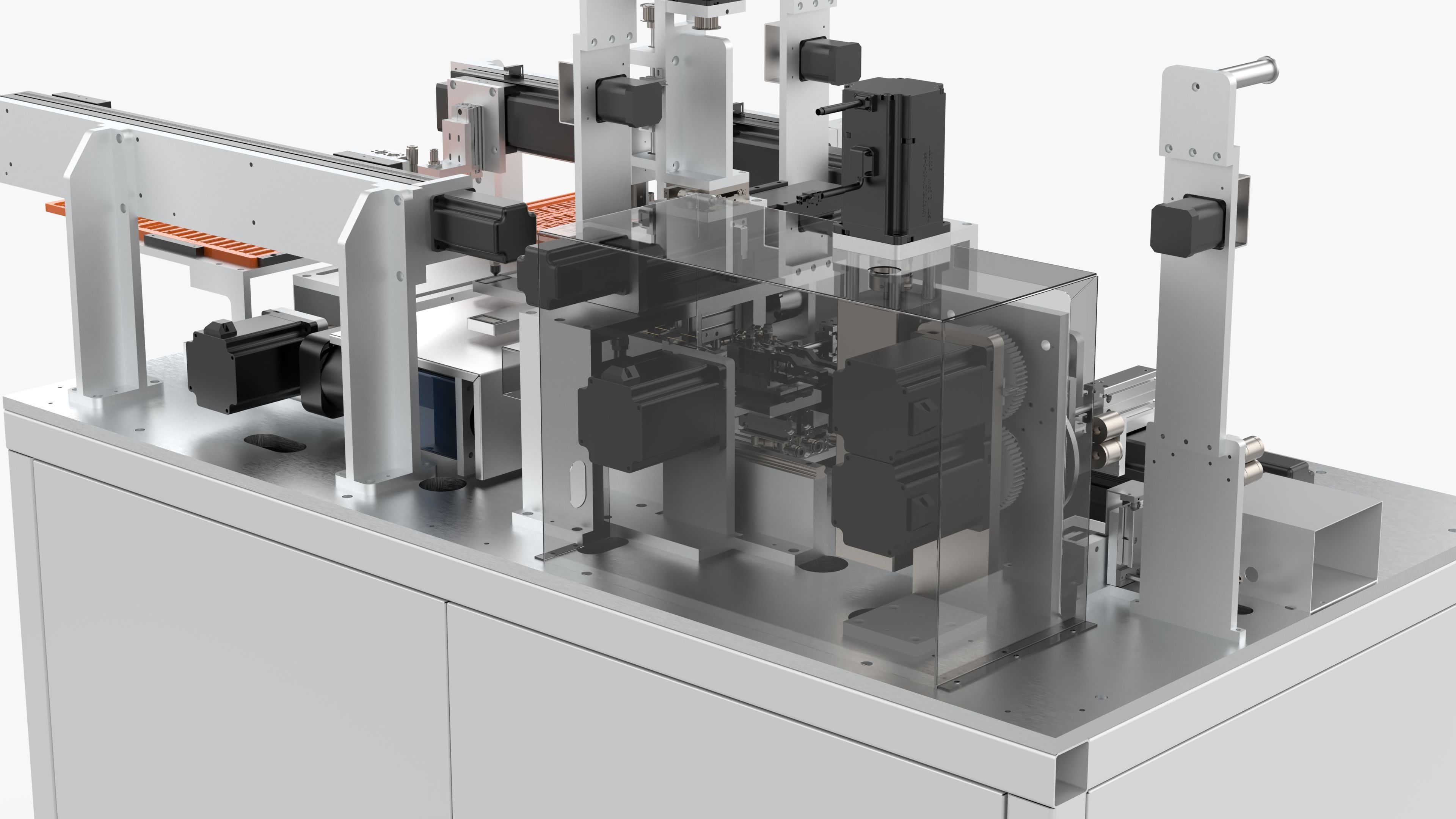 Fully Automatic Dipping Tin Soldering Machine 3D model_11