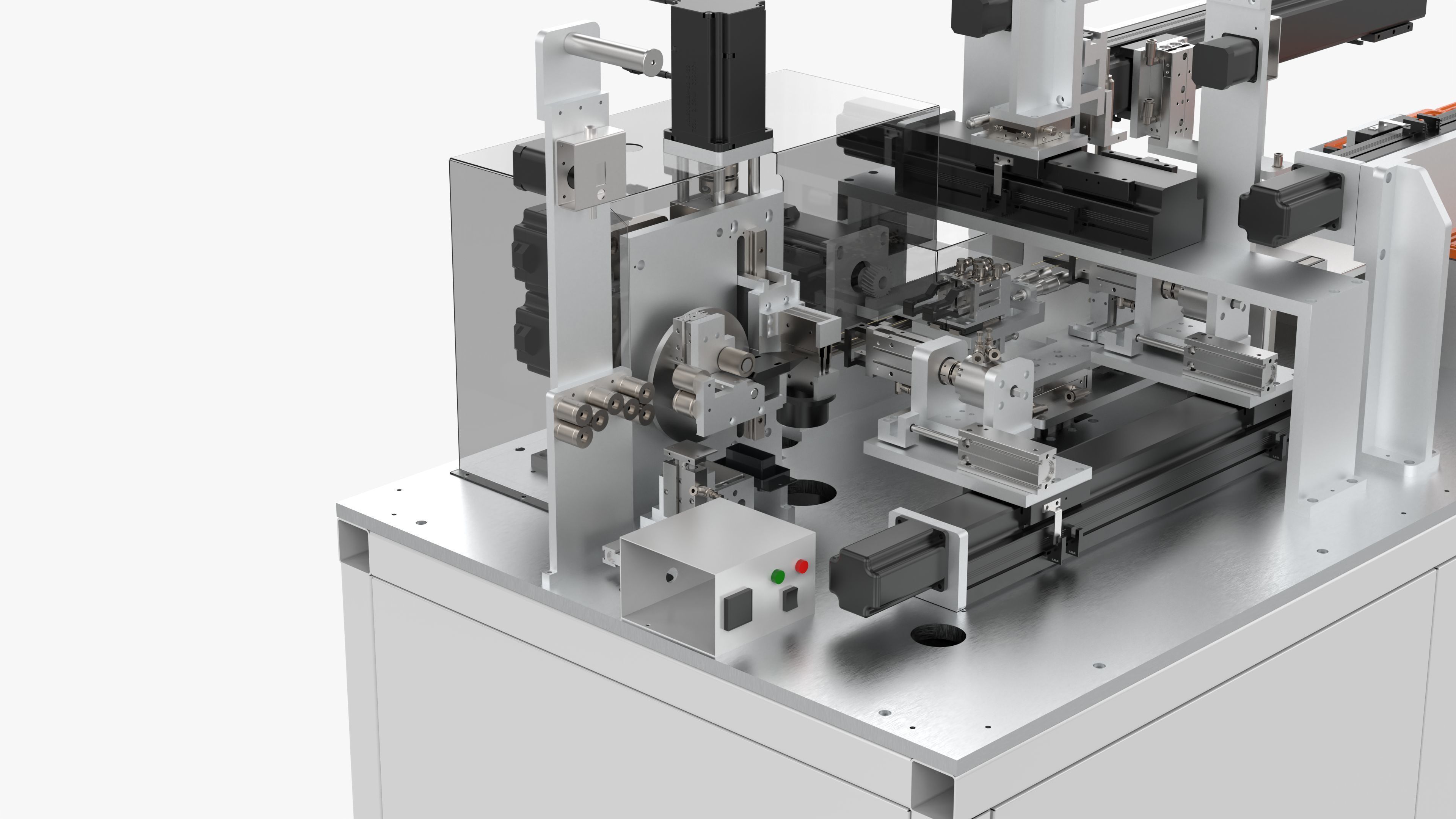 Fully Automatic Dipping Tin Soldering Machine 3D model_10