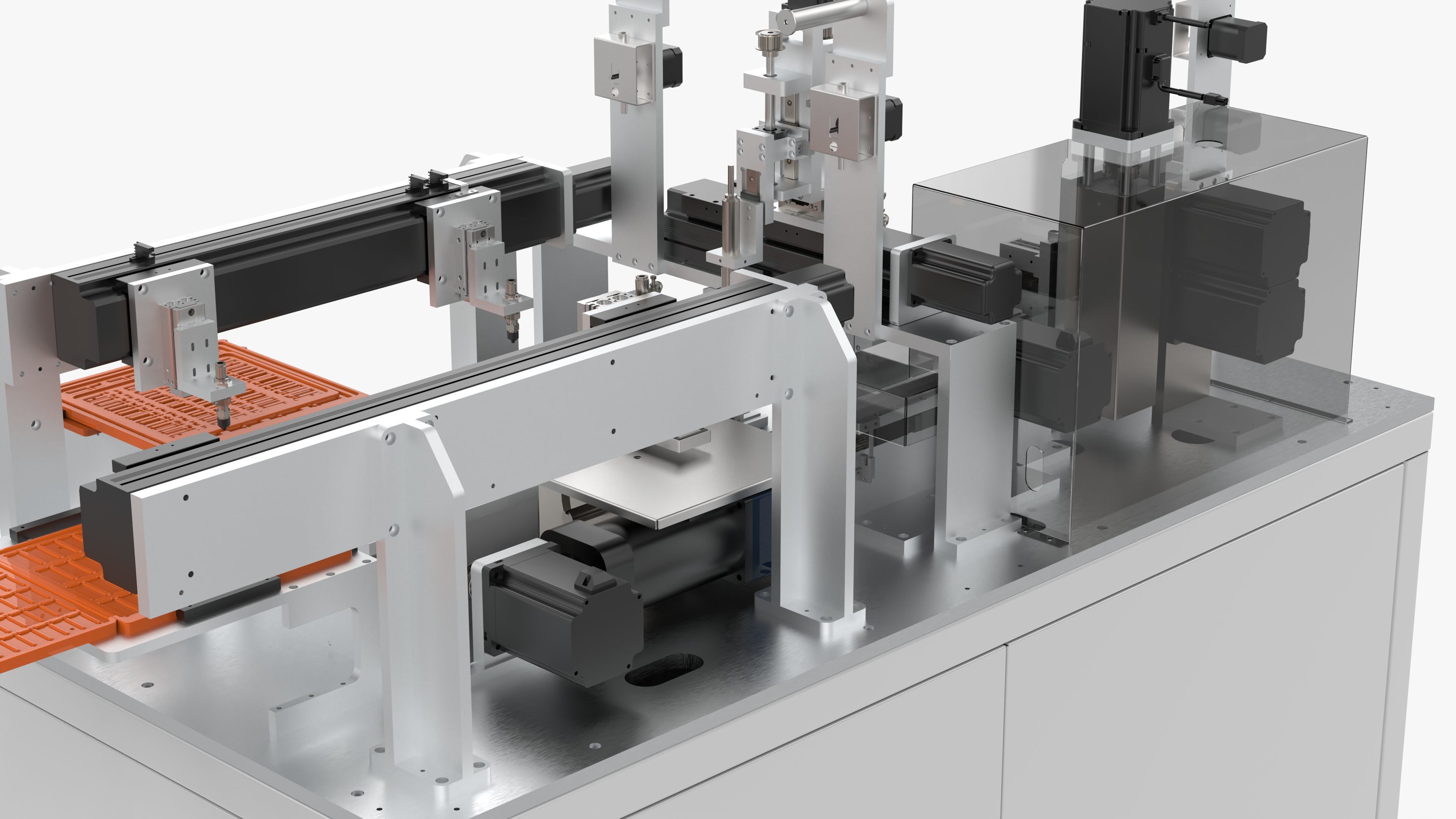 Fully Automatic Dipping Tin Soldering Machine 3D model_12