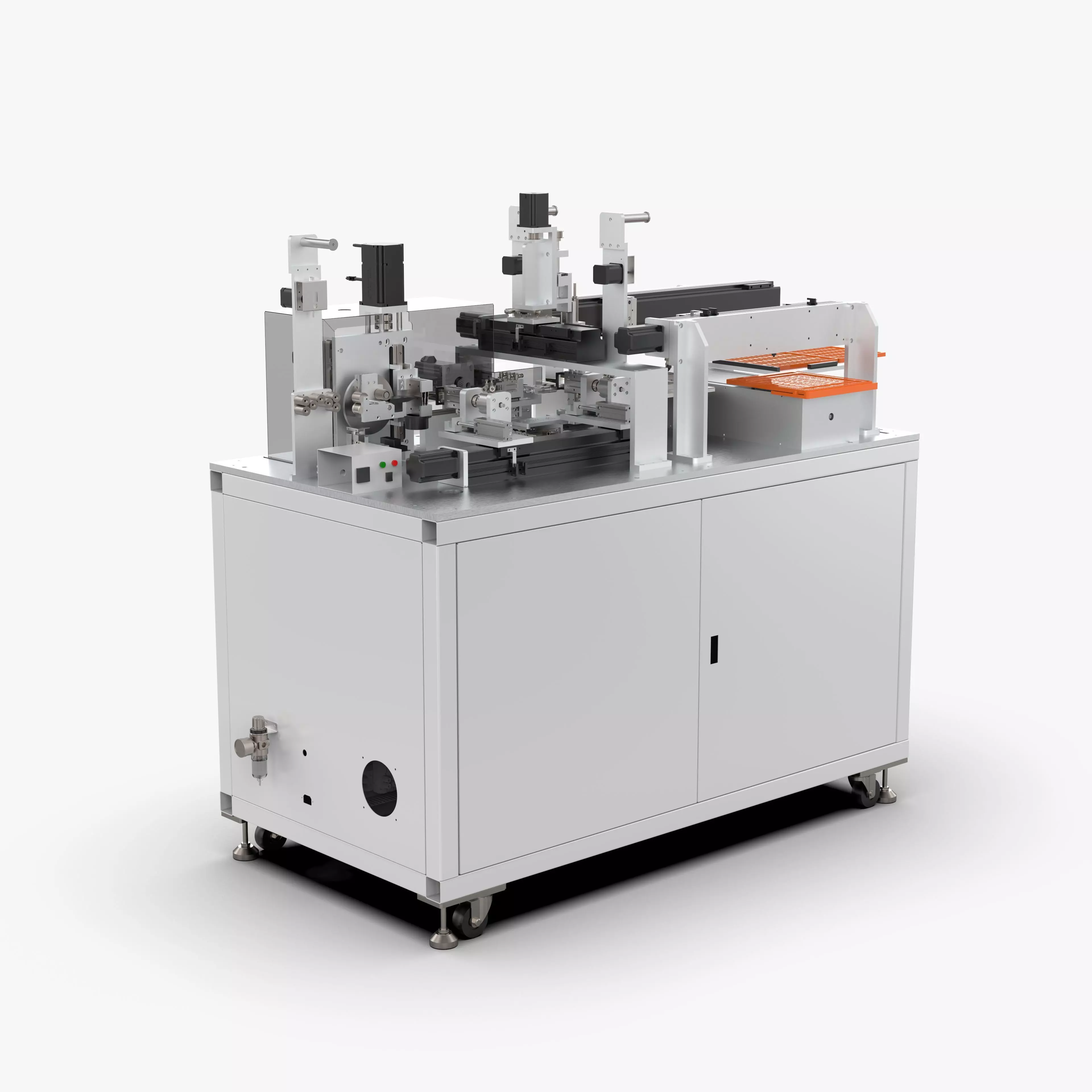 Fully Automatic Dipping Tin Soldering Machine 3D model_0