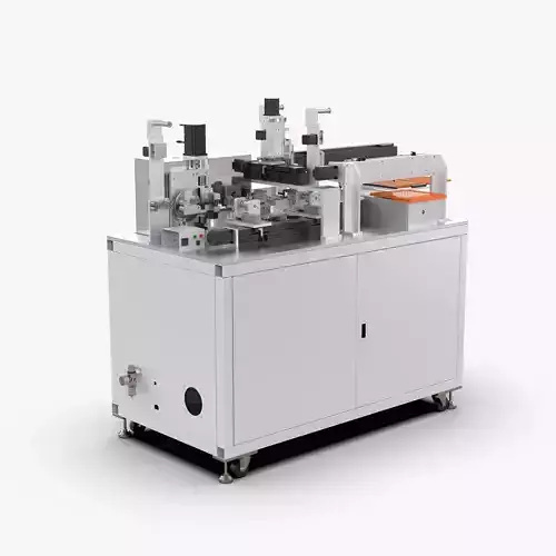 Fully Automatic Dipping Tin Soldering Machine 3D model
