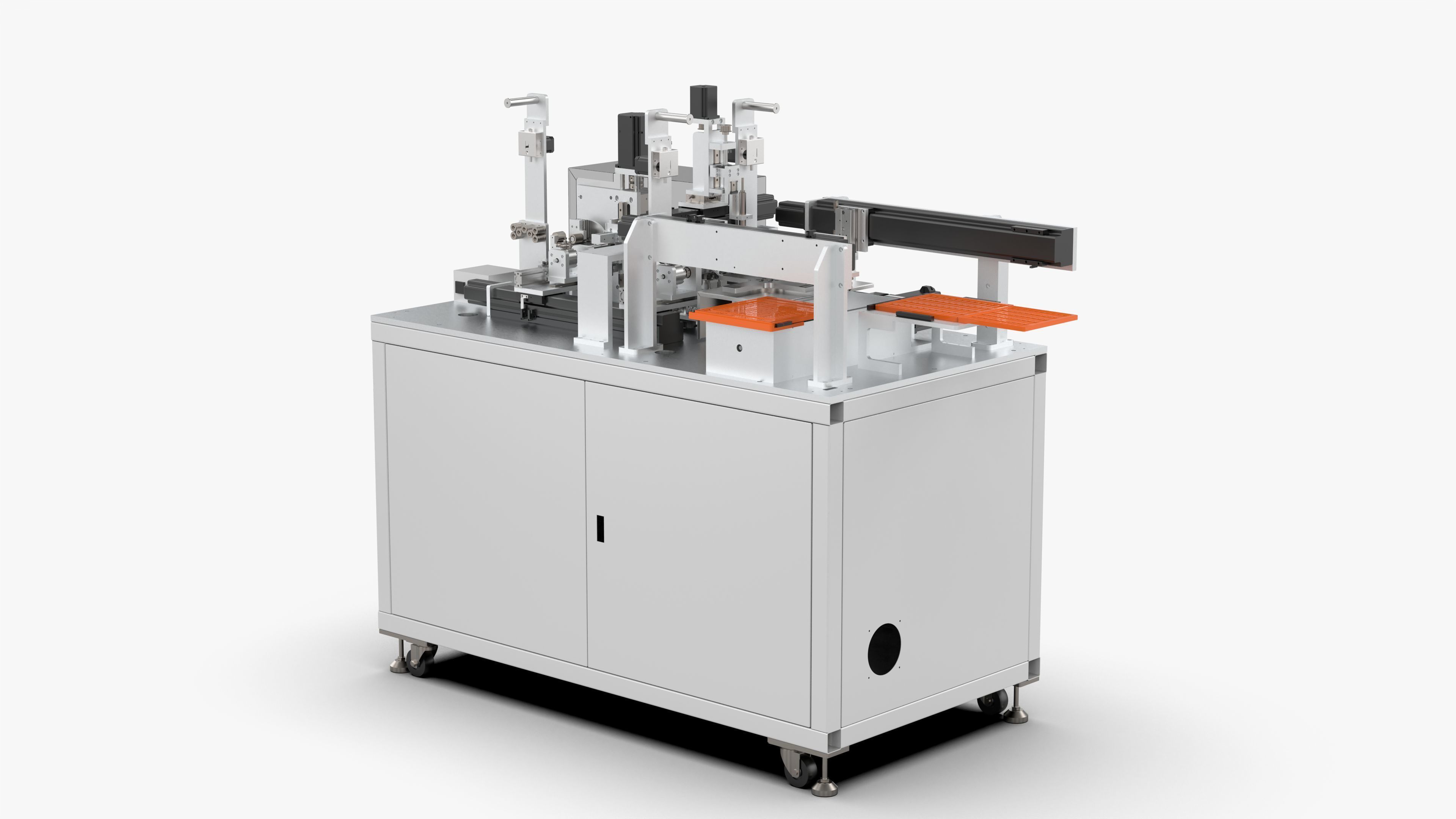 Fully Automatic Dipping Tin Soldering Machine 3D model_2