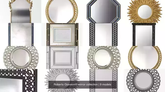 Roberto Giovannini mirror collection