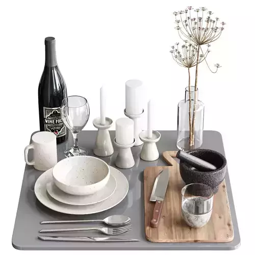 Tableware RPM 01 3D model