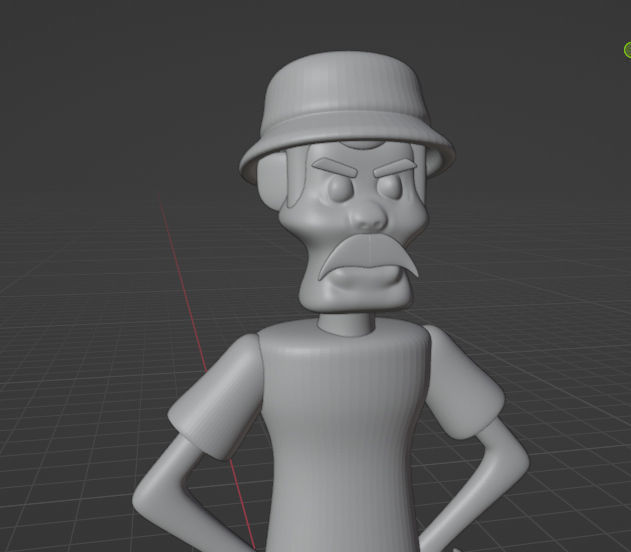 Don Ramon - Seu Madruga - Desenho 3D print model_1