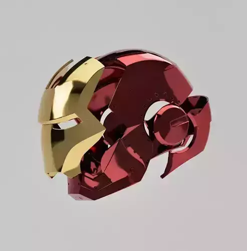 Avengers endgame IRON MAN Mark 2 Helmet 3D print model